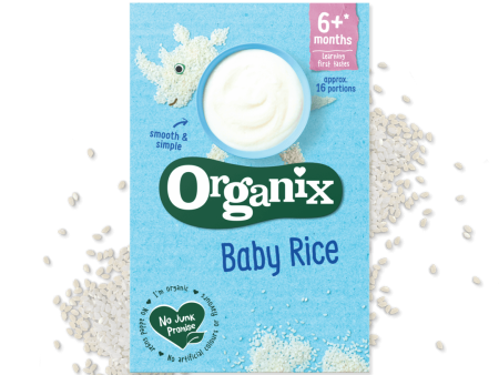 Organix First Taste Baby Rice 100G (6m+) Supply