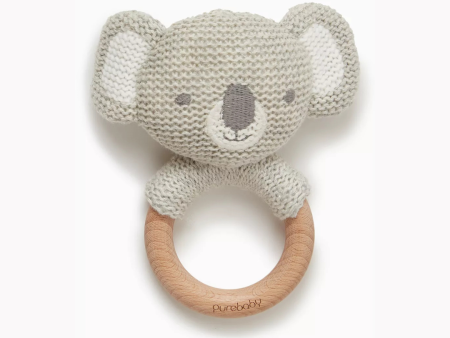 Purebaby - Organic Koala Rattle Online