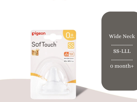 Pigeon SofTouch Wide Neck Teat For Discount