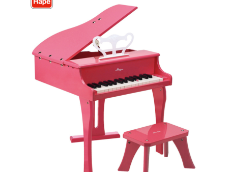 Hape Happy Grand Piano - Pink (3y+) Discount