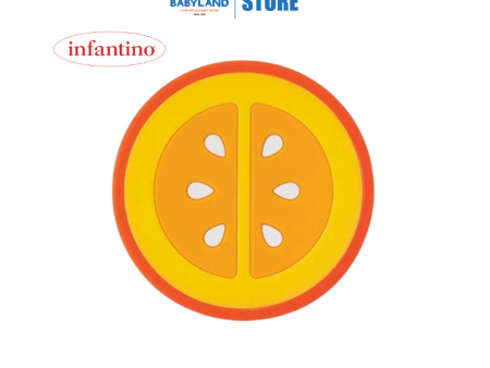 Infantino Soothing Silicone Teether - Orange (0m+) Online