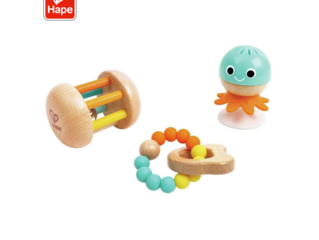 Hape 0126 Infant Toys 3 Gift Set (0m+) Online