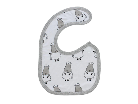 Baa Baa Sheepz White Big Sheepz Bib Online Hot Sale