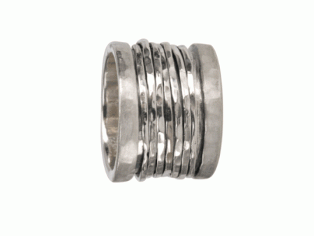 Serenity Sterling Silver Fidget Ring for Men and Women For Cheap