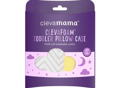 Clevamama Clevafoam Toddler Pillow Case - Grey Online Sale