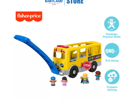 Fisher-Price Little People Big Yellow School Bus (GLT75) (1y+) Discount