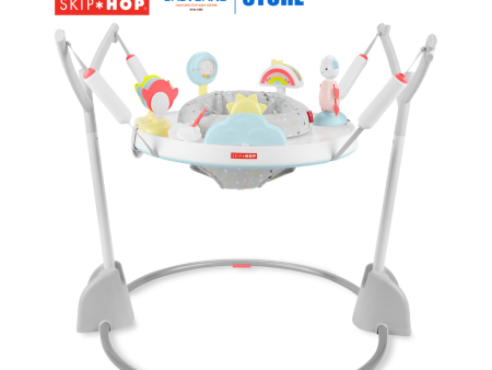 Skip Hop Silver Lining Cloud Play & Fold Jumper Swing (4m+) Supply