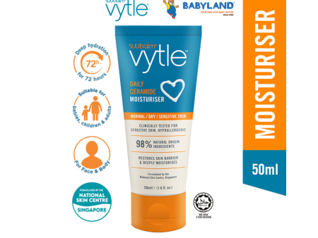 Suu Balm Vytle Daily Ceramide Moisturiser 50ml Fashion