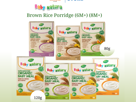 Baby Natura Organic Brown Rice Porridge (6M+) (8M+) on Sale