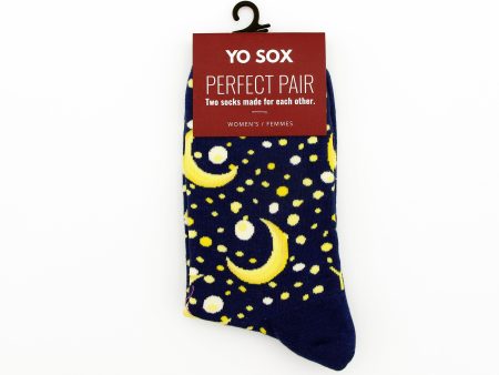 Ladies Cozy Moon Socks Online Hot Sale