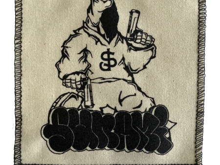 Sunami There is No Justice Its Just Us White Cloth Patch Sale