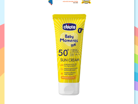 Chicco Baby Moments Sun Cream SPF50+ (75ml) For Sale