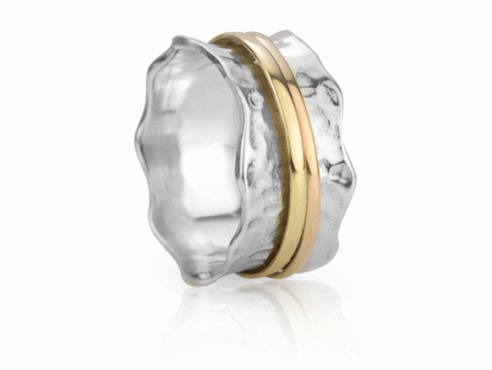 Breeze Gold Fidget Ring Supply