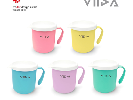 Viida Souffle Antibacterial Stainless Steel Cup (330ml) Supply