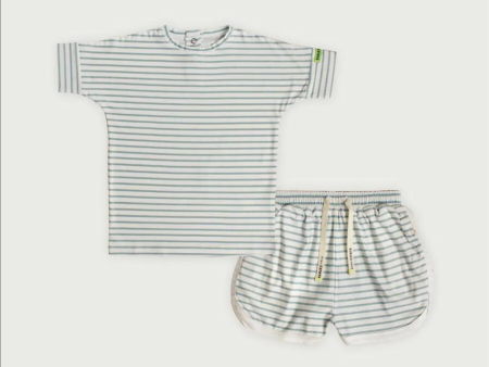 Hamako Tencel Kids Adult Unisex Short Set - 150 (11-12yrs) on Sale