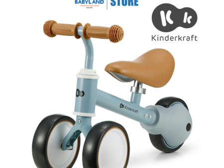 Kinderkraft Balance Bike CUTIE - Blue (1 year up to 25 kg) Sale