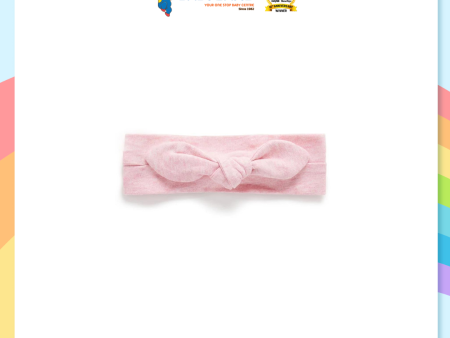 Purebaby Knot Headband - Peony Melange (XS-S ) Hot on Sale