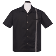 The Six String Bowling Shirt by Steady Clothing For Sale