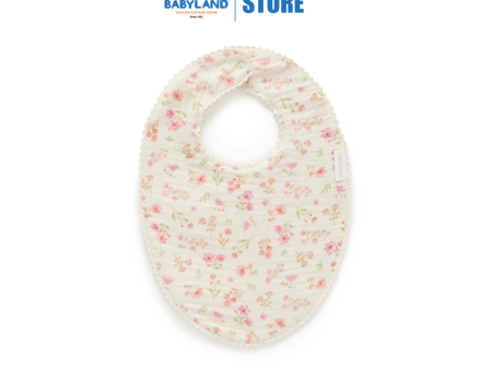 Purebaby Organic Seaside Bib - Seaside Floral For Discount