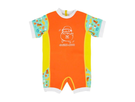 Cheekaaboo Chittybabes Baby Thermal Swimsuit UPF50+ Orange Dino Online