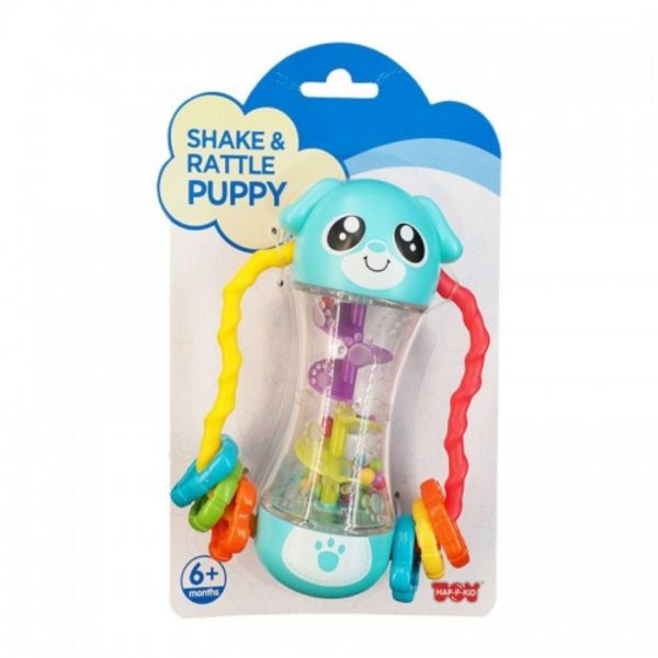 Hap-P-Kid Little Learner Baby Shake Rattle - Puppy (6m+) Hot on Sale