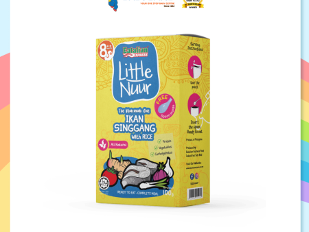 Eatalian Express Little Nuur - IIkan Singgang With Rice 100g (8m+) Online Hot Sale