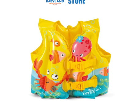 Intex Tropical Buddies Swim Vest IT 59661NP (16 x12 ) (3-5yrs) - Wet Set Collection Online