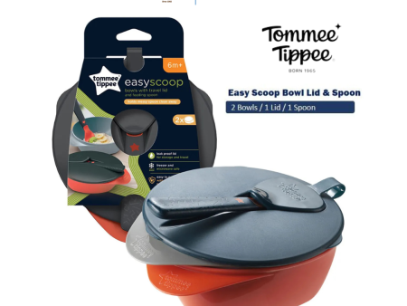 Tommee Tippee Explora Easy Scoop Feeding Bowl With Lid & Spoon For Discount