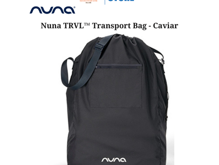 Nuna TRVL™ Transport Bag - Caviar For Cheap