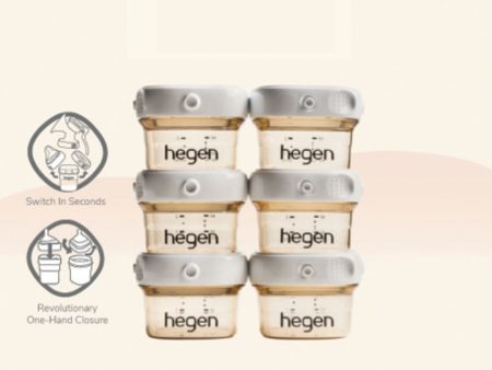 Hegen PCTO™ 60ml 2oz Breast Milk Storage PPSU (6-Pack) Online Hot Sale