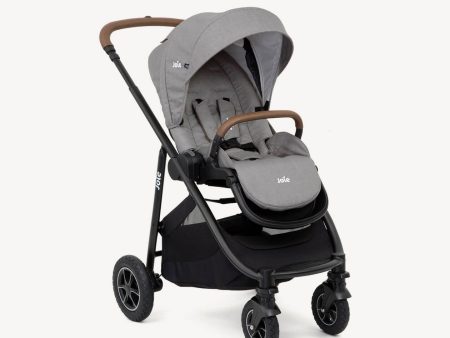 Joie Meet Versatrax Travel System - Grey Flannel (Newborn Up to 22kg) For Discount