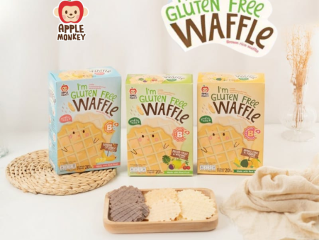 Apple Monkey I’m Gluten Free Waffle (20g) Fashion