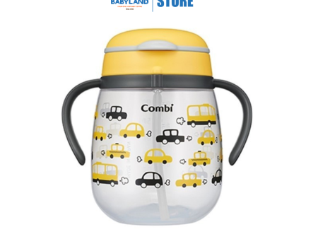 Combi Baby Lakumug Straw 340ml - Yellow (6m+) Online now