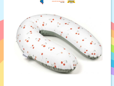 Doomoo Buddy Nursing Pillow - Cherries Green For Cheap