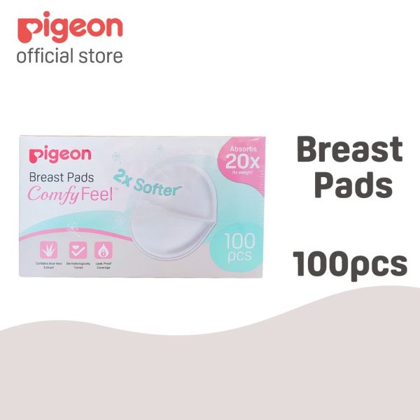 Pigeon Breast Pads Comfy Feel (100pcs) For Discount