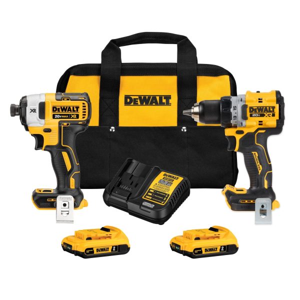 DEWALT 20V Max Xr Bl Compact Dd Impact Combo For Sale