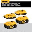 DEWALT 20V MAX Compact Lithium-Ion 2.0Ah Battery Pack (2 Pack) and 20V MAX XR Lithium-Ion 4.0Ah Battery Pack (2 Pack) Sale