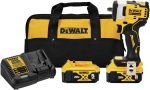 DEWALT 20V Max 3 8 In. Cordless Impact Wrench With Hog Ring Anvil Kit Online now