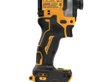 DEWALT 20V MAX* ATOMIC Cordless Brushless 1 4 in Impact Driver Drill Kit (1) Lithium Ion Battery with Charger Cheap