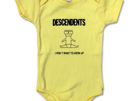 Descendents Yellow Onesie Supply