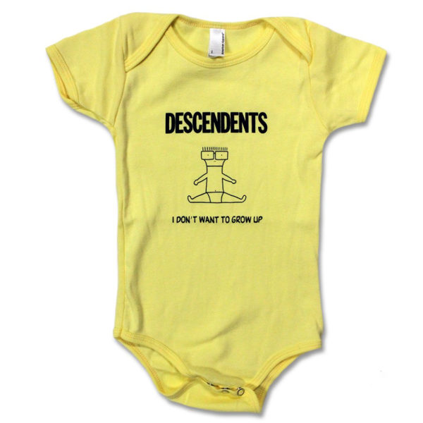 Descendents Yellow Onesie Supply