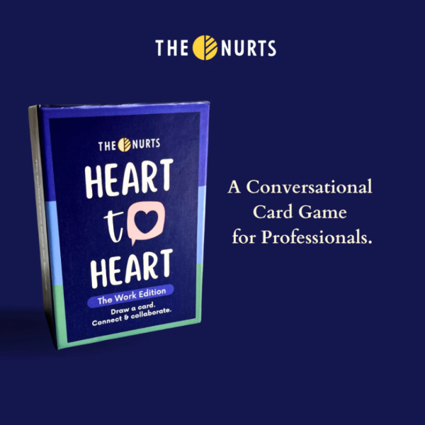 The Nurts Heart-To-Heart The Work Edition Cards | Cards for Team Building | Suitable for Working Professionals |Ice Breaking Game Online Hot Sale