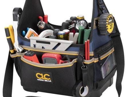 CLC Tool Works Series PB1531 Molded Base Electrical HVAC Tool Carrier, 13 in W, 20-Pocket, 1680D Ballistic Polyester Online