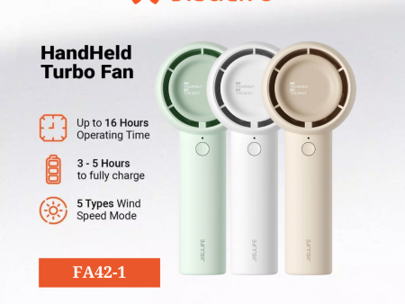 JisuLife Handheld Fan Life5 (4500mAh) (FA42-1) For Discount