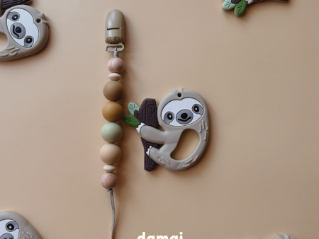 Damai Gigit Teether Set Sloth For Sale