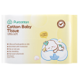 Purcotton 100% Cotton Baby Tissue Ultra Soft 80 Sheets 15X20cm Online Sale