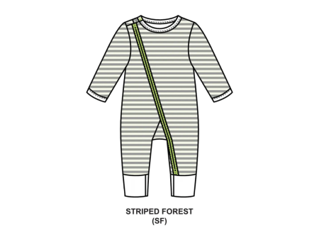 Hamako Tencel Baby Kids Jippa Striped Forest Online