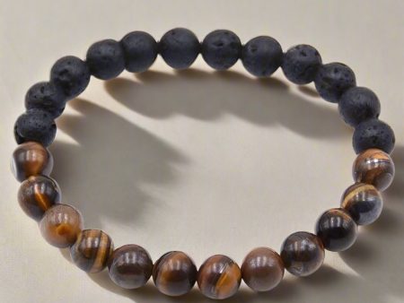 Eye Of The Tiger | Tiger s Eye Crystal Beaded Bracelet – Find Strength and Motivation For Cheap