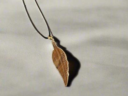 Tiger s Eye Leaf Gemstone Necklace – Focus, Strength, and Positivity Supply