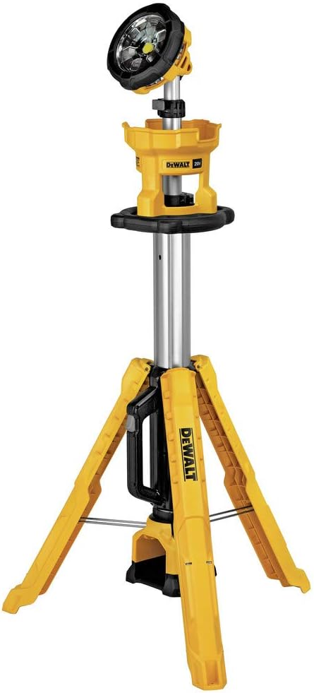 DEWALT 20V Max* Led Work Light, Tripod Base, Tool Only Fashion